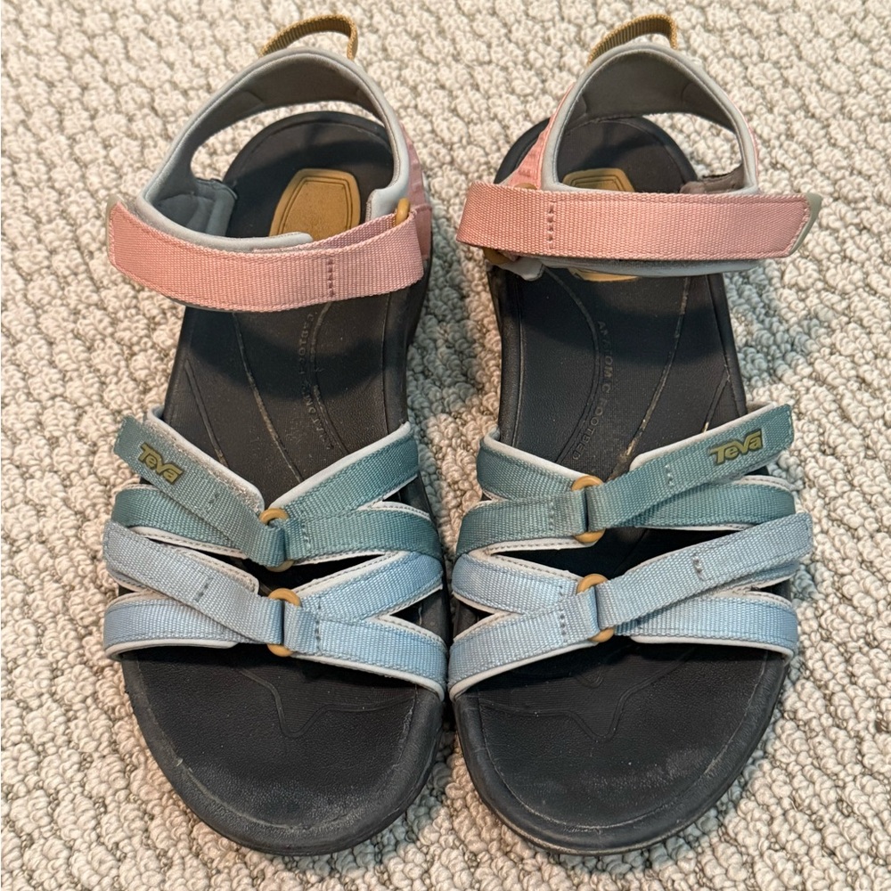 Teva Tirra Hiking Sandals - Pink & Blue